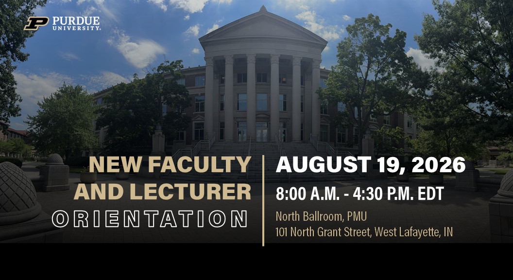 New Faculty Orientation August 18, 2025